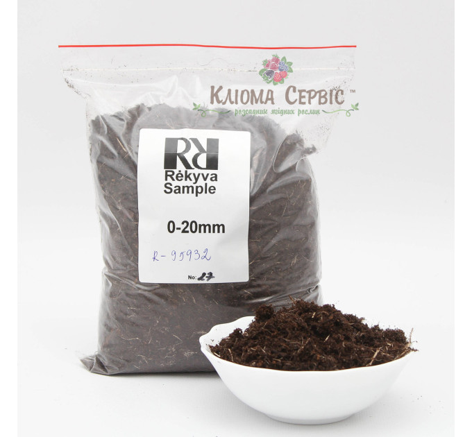 Торф верховой 5.5-6.5 pH 0-20 мм 4500 л Rekyva