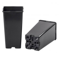 Горшок квадратный высокий 2 л 11*11*21.5, Donkwiat HS2