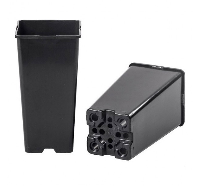 Горшок квадратный высокий 2 л 11*11*21.5, Donkwiat HS2