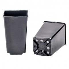 Горшок квадратный высокий 2 л 12*12*19.5, Donkwiat HS2A