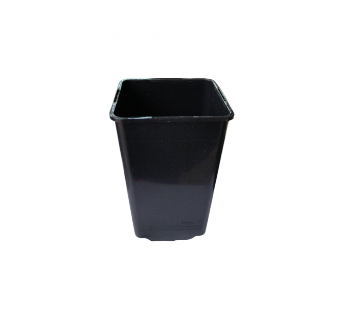 Горшок квадратный высокий 0.8 л 9*9*14, Donkwiat HS0.8А