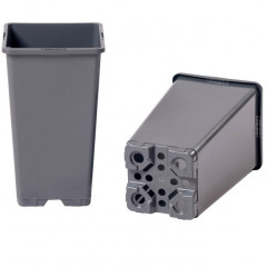 Горшок квадратный высокий 1,7 л 11*11*19, Donkwiat HS1.7A