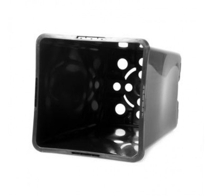 Горшок квадратный высокий 1.25 л 11*11*15.5, Donkwiat HS1.25