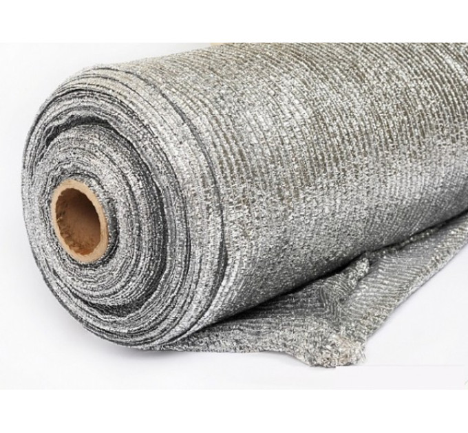 Сетка затеняющая 40% (1,5х100 м) серебристая