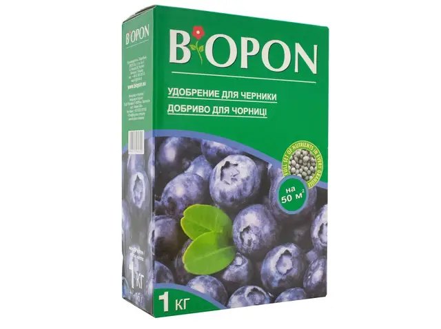Добриво для чорниці Biopon добриво, добриво для ягідних культур, підживлення ягідних культур, топ 5 добрив для ягідних культур, топ-5 добрив для ягідних культур від Кліома Сервіс