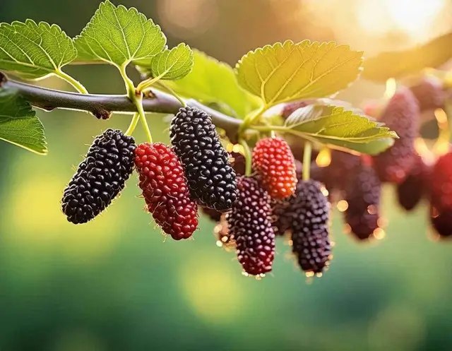 Шелковица дает вкусные и полезные плоды. шелковица, выращивание шелковицы, посадка шелковицы, плюсы шелковицы, стоит ли посадить шелковицу у себя на участке